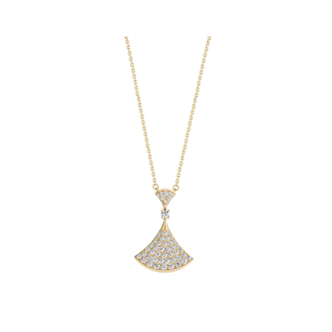 [Angela Jewellery]DREAM NECKLACE GOLD FULL DIAMOND